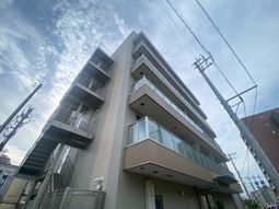 スタイリッシュな建物外観