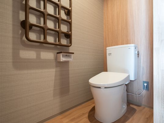 和風の清潔なトイレ空間