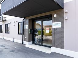 ゆったりとしたエントランス