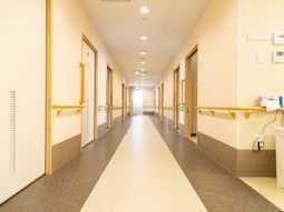 廊下の明るい空間