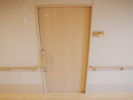 居室入口と通路