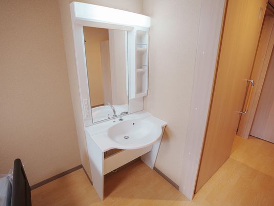 快適な居室の洗面台