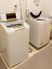 洗濯機が置かれた室内