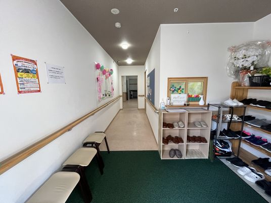 清潔感のある廊下