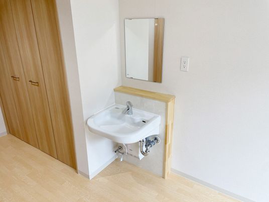 清潔感ある居室設備