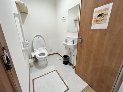 清潔感あるトイレ空間