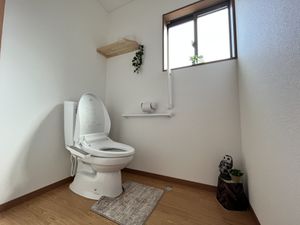 清潔感のあるトイレ空間