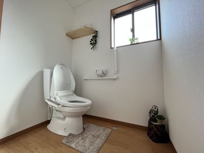 清潔感のあるトイレ空間