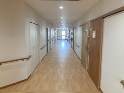 安心の居室廊下