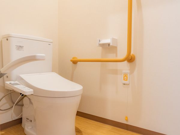 安心設計のトイレ空間