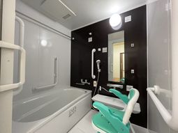 利用者の安全を考えた浴室