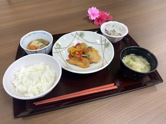 栄養満点のバランス食事
