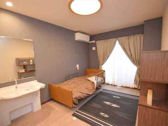 ゆったりとした居室の様子