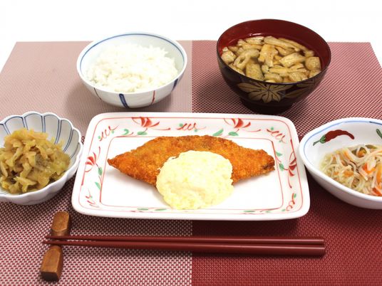 提供される食事の一例