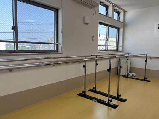 広々とした機能訓練室