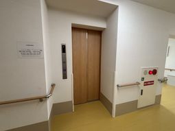 安全な乗降ができる廊下