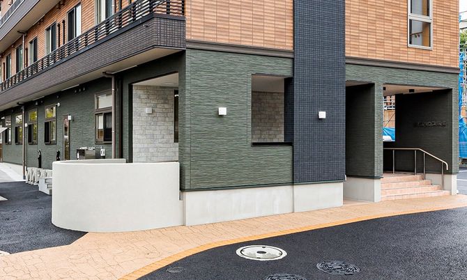 優雅な建物の外観