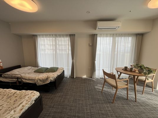 明るい部屋の居室