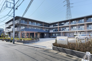 キレイな施設の外観