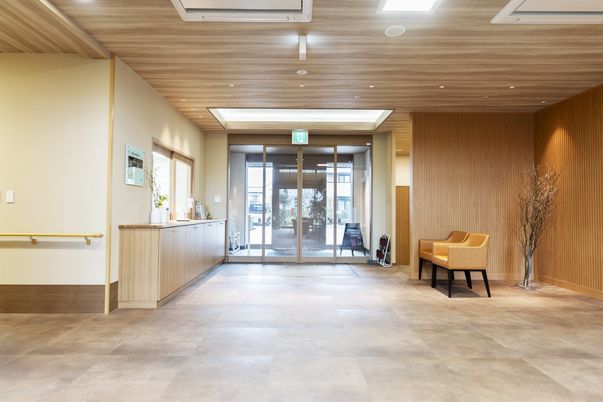 広々としたフロントの様子