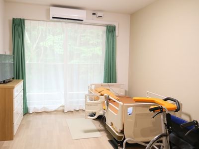 緑に囲まれた快適居室