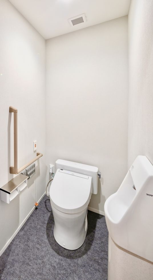 清潔なトイレ空間