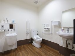 清潔なトイレ設備