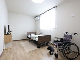 キレイな居室の一角