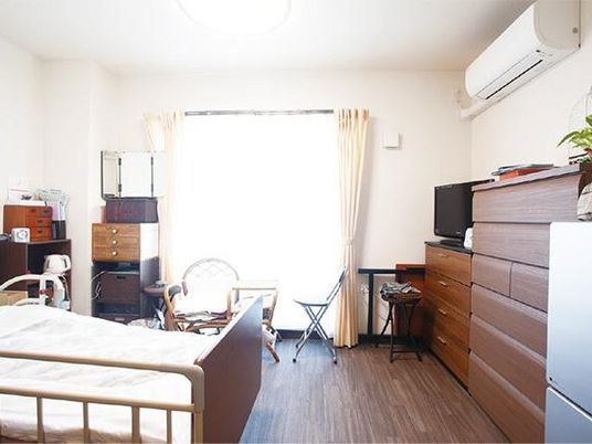 居心地の良い明るい居室