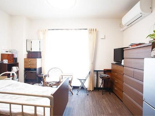居心地の良い明るい居室