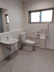 清潔なトイレの一角