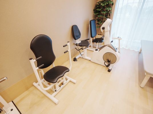 整備されたジム