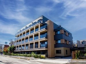 モダンな建築の外観