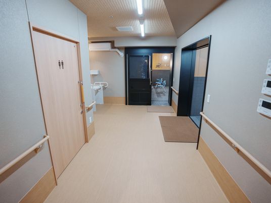 清潔感のある廊下