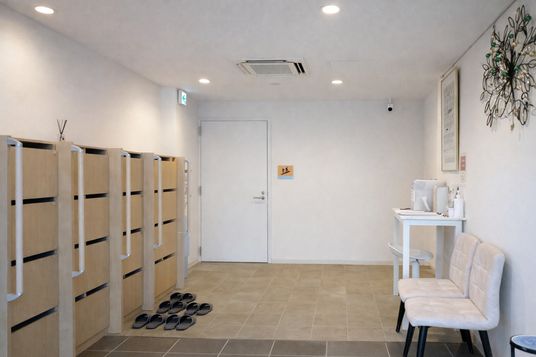 明るいエントランス