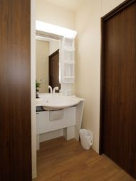 清潔な洗面台の一角