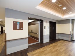 清潔感のある廊下エリア