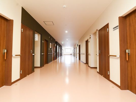 清潔感のある廊下