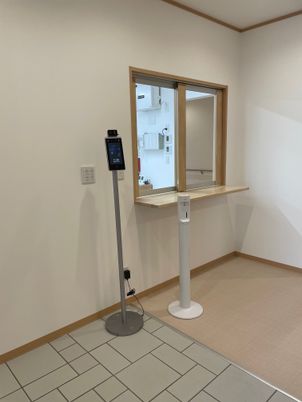 スタッフ用の休憩スペース