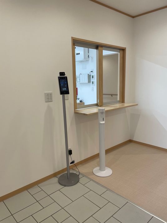 スタッフ用の休憩スペース