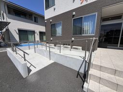 滑らかなスロープの外観