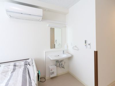 整備された居室の内観