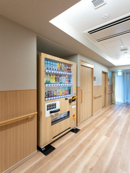 廊下の自動販売機