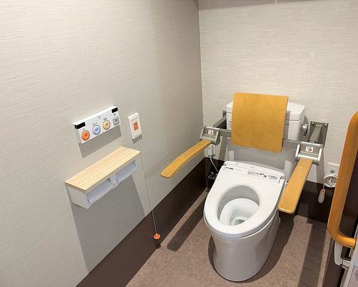安心の多機能トイレ