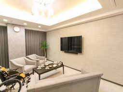 応接スタイルのラウンジ