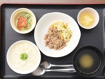 バランスの良い食事内容