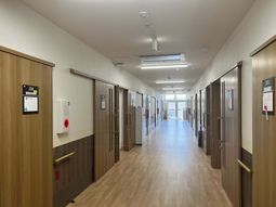 ゆったりとした廊下