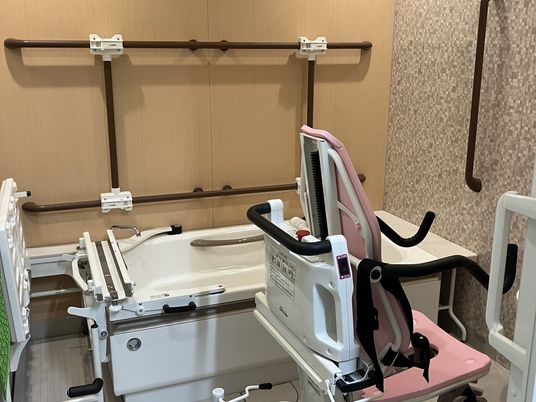 バリアフリー浴室設備