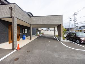 清潔なエントランス
