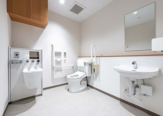 清潔なトイレ空間